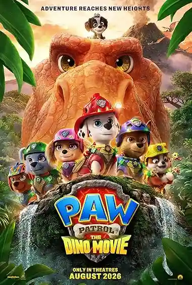 Poster of PAW Patrol: The Dino (2026) Hindi Dual Audio Movie
