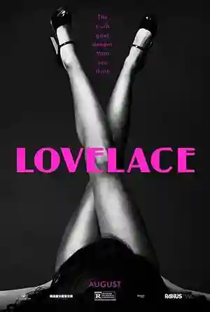 Poster of Lovelace (2013) Hindi Dual Audio Movie