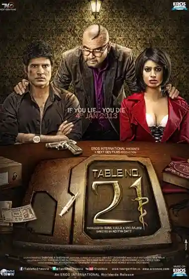 Poster of Table No. 21 (2013) Hindi Dual Audio Movie