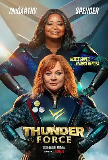Poster of Thunder Force (2021) Hindi Dual Audio Movie [WEB-DL]